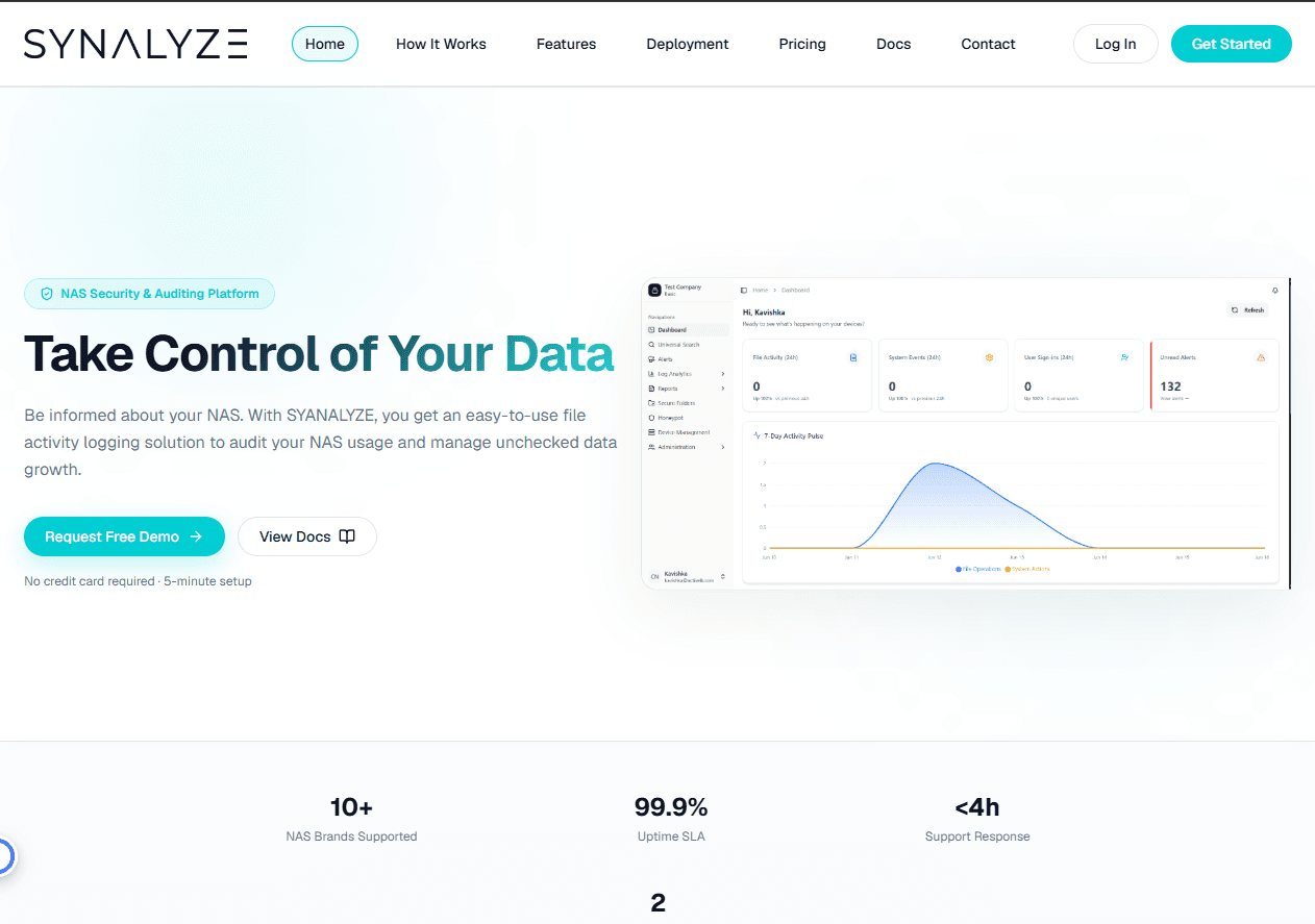 Synalyze Web Site
