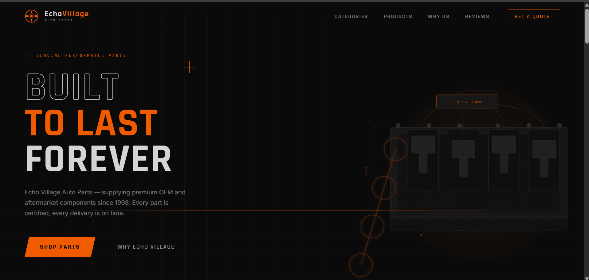 Echo Village Web Site
